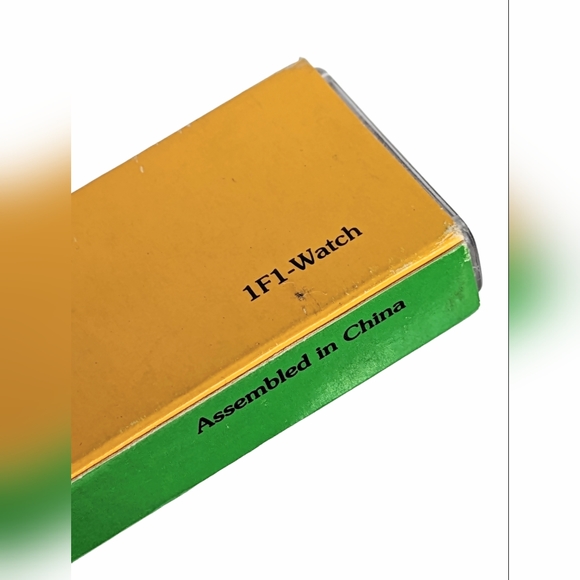 Vintage M&Ms 1994 Special Edition Engraved Quartz 1F1 Collectors Watch NEW w/box - Picture 8 of 12